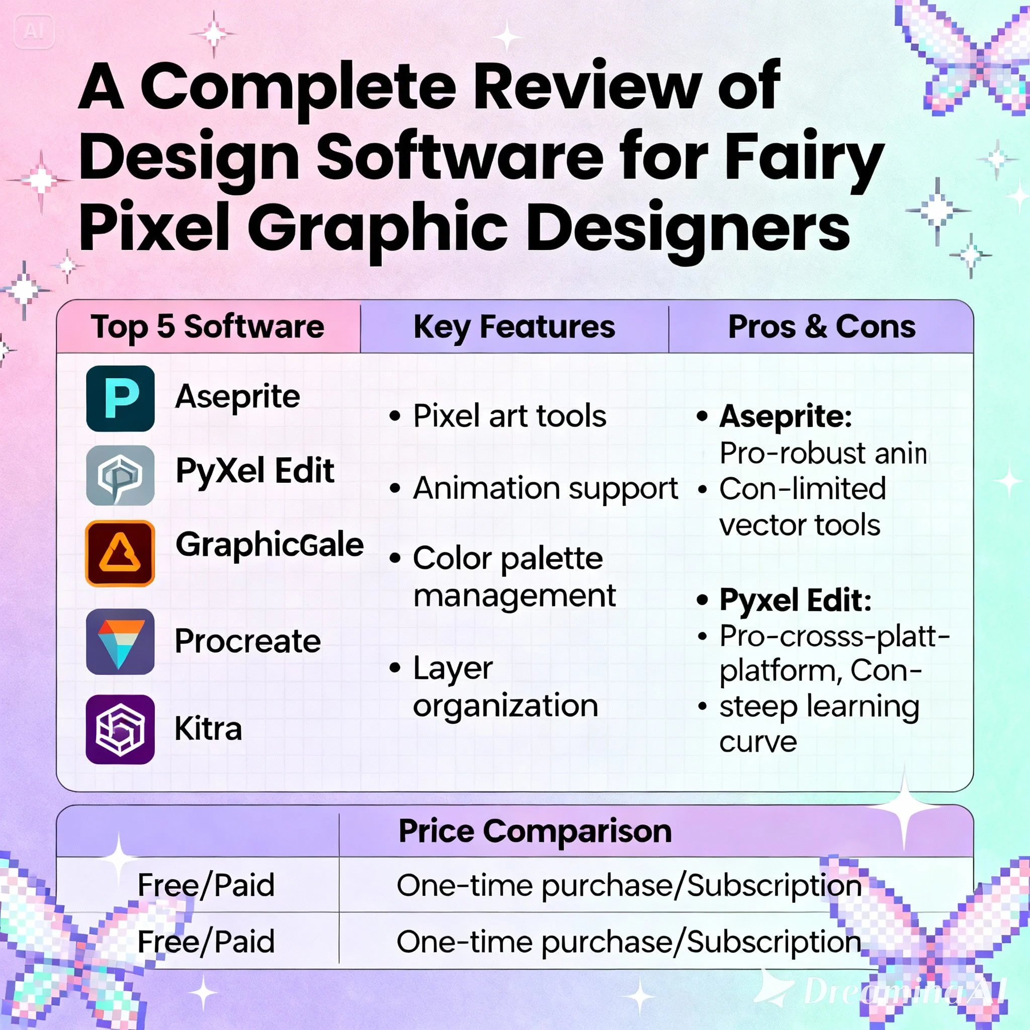 fairy pixel graphic designer